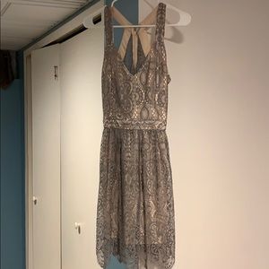 Lace halter dress!